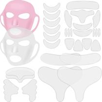 Conjunto de 32 Almofadas de Silicone Maitys para Rosto, Peito e Pescoço - Reutilizáveis Conjunto de 32 Almofadas de Silicone Maitys para Rosto, Peito e Pescoço - Reutilizáveis