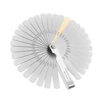 Conjunto De 32 Lâminas De Aço Inoxidável Para Medição De Espessura De Válvulas Métricas E Padrão SAE