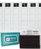 Conjunto de 32 unidades com janelas magnéticas para portas de garagem Merhoff & Larkin Conjunto de 32 unidades com janelas magnéticas para portas de garagem Merhoff & Larkin