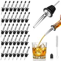 Conjunto de 36 bicos de aço inoxidável para garrafas de licor Conjunto de 36 bicos de aço inoxidável para garrafas de licor