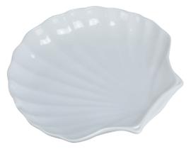 Conjunto de 36 Pratos de Porcelana Yanco SD-6 em Forma de Concha 15 cm Conjunto de 36 Pratos de Porcelana Yanco SD-6 em Forma de Concha 15 cm