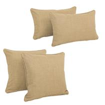 Conjunto de 4 Almofadas Decorativas Sandstone para Área Externa Blazing Needles