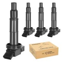 Conjunto de 4 bobinas de ignição para Toyota Camry 2.4L 2002-2010