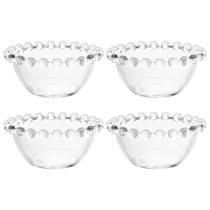 Conjunto de 4 Bowls Pearl de Cristal 70ml - Wolff
