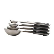 Conjunto De 4 Colheres Medidoras Em Aço Inox Oxo Conjunto De 4 Colheres Medidoras Em Aço Inox Oxo