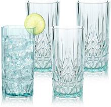 Conjunto de 4 copos de plástico BELLAFORTE Tall Tritan de 4 530 ml sem BPA