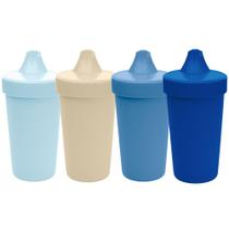 Conjunto de 4 Copos de Treinamento Re-Play para Crianças 296ml Antivazamento Conjunto de 4 Copos de Treinamento Re-Play para Crianças 296ml Antivazamento