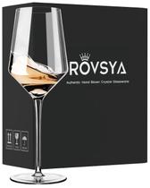 Conjunto de 4 Copos de Vinho OJA (450ml) - Cristal - Para Vinho Tinto e Branco