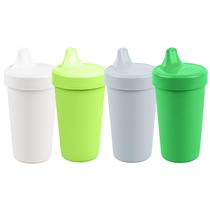 Conjunto de 4 Copos para Crianças Re-Play Sippy 10 Oz Antivazamento Conjunto de 4 Copos para Crianças Re-Play Sippy 10 Oz Antivazamento