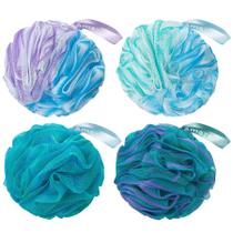 Conjunto de 4 Esponjas de Banho Loofah AmazerBath - Esfoliantes para o Corpo