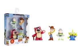 Conjunto de 4 Figuras Diecast Toy Story Jada 2,5"