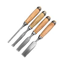 Conjunto De 4 Formões Para Escultura Em Madeira 6/12/18/24mm Ferramentas Ergonômicas Para Marcenaria