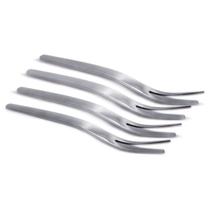 Conjunto de 4 Garfos de Petisco Inox Mimo Style Conjunto de 4 Garfos de Petisco Inox Mimo Style