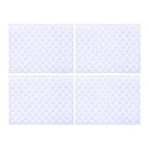 Conjunto de 4 Jogos Americanos Retangulares Saleen (Roxo Pastel) Conjunto de 4 Jogos Americanos Retangulares Saleen (Roxo Pastel)
