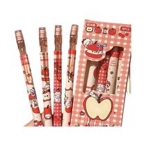 Conjunto De 4 Lápis Mecânicos De 0,5mm Com Borracha, Escrita Suave, Apagável, Automático Para Escola