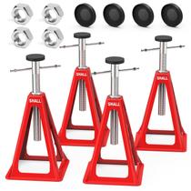 Conjunto de 4 Macacos Estabilizadores para RV SHALL em Alumínio 28-43 cm 3400 kg Conjunto de 4 Macacos Estabilizadores para RV SHALL em Alumínio 28-43 cm 3400 kg