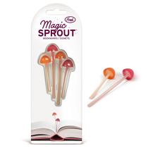 Conjunto de 4 minicogumelos genuínos Fred Magic Sprout