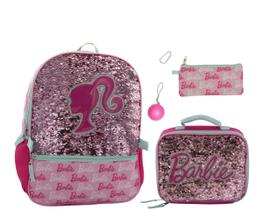 Conjunto de 4 Mochilas Barbie AI Accessory Innovations para Meninas