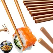 Conjunto de 4 pares de hashi de bambu 24CM