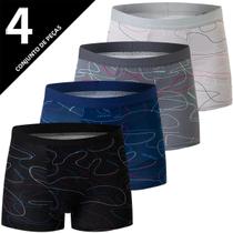 Conjunto De 4 Peças De Shorts De Praia Masculinos plus Size 5XL6XL Com Estampa Fashion E Respirável