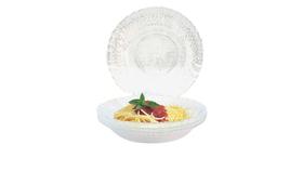 Conjunto de 4 Pratos Fundos em Vidro Barroco ( 14052 )