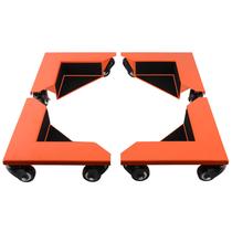 Conjunto de 4 Rodízios para Móveis SPACEKEEPER com Capacidade de Carga de 625 kg