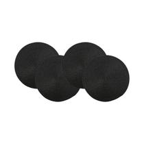 Conjunto De 4 Sousplats Redondos Laváveis E Resistentes Ao Calor De 38cm Em PP Para Decoração De Conjunto De 4 Sousplats Redondos Laváveis E Resistentes Ao Calor De 38cm Em PP Para Decoração De