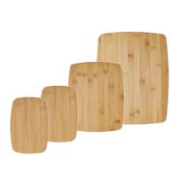 Conjunto de 4 Tábuas de Corte e Charcutaria Farberware de Bambu Conjunto de 4 Tábuas de Corte e Charcutaria Farberware de Bambu
