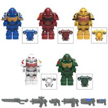 Conjunto de 5 bonecos de ação da série FEEGAR Space Marine para fãs