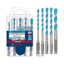 Conjunto De 5 Brocas Hex-9 Multi Construção Bosch Expert Para Furadeiras De Impacto Acessórios Para
