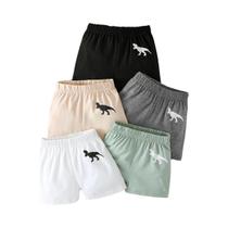 Conjunto De 5 Calções Casuais De Verão Com Estampa De Animais Para Meninos De 1 a 3 Anos Conjunto De 5 Calções Casuais De Verão Com Estampa De Animais Para Meninos De 1 a 3 Anos