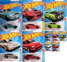 Conjunto de 5 carros Toy Hot Wheels Japanese Imports Cars