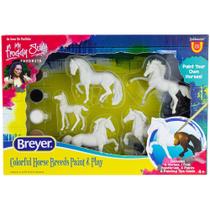 Conjunto de 5 Cavalos Breyer Stablemates Horse Crazy