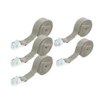Conjunto De 5 Cintas De Amarração De Carga De 1M Com Fivela De Metal E Catraca, 3 Cores, Para Carro,