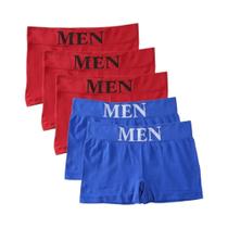Conjunto De 5 Cuecas Boxer Masculinas De Alta Elasticidade E Respirabilidade, Confortáveis E Macias,