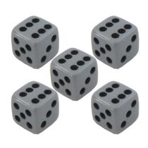 Conjunto de 5 Dados D6 de 16x16x16mm Ludens Spirit