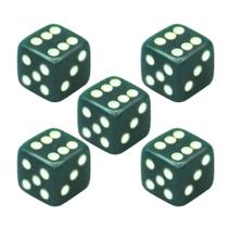 Conjunto de 5 Dados D6 de 16x16x16mm Ludens Spirit