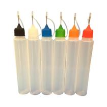 Conjunto De 5 Frascos Coloridos De 30ml Reutilizáveis Com Bico Para Ferramentas De Cerâmica E Argila