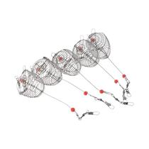 Conjunto De 5 Gaiolas De Pesca De Arame De 4,5cm Para Captura De Peixes - Ferramentas E Equipamentos