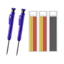 Conjunto De 5 Lápis Mecânicos Sólidos Para Carpinteiro, Ferramentas De Marcação Para Marcenaria, Conjunto De 5 Lápis Mecânicos Sólidos Para Carpinteiro, Ferramentas De Marcação Para Marcenaria,