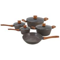 Conjunto De 5 Panelas Grafito Cook Mimo Style