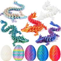 Conjunto de 5 peças de brinquedo Easter Mini Mystery Dragon Egg Fidget