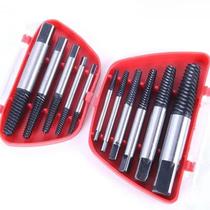 Conjunto De 5 Peças De Extratores De Parafuso, Removedor De Parafuso Quebrado, Brocas De Guia Para