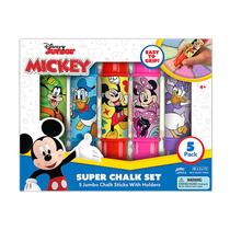 Conjunto de 5 peças de giz Disney e Marvel Sidewalk Conjunto de 5 peças de giz Disney e Marvel Sidewalk