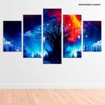Conjunto de 5 placas Decorativas em MDF 6mm Fantasy Conjunto de 5 placas Decorativas em MDF 6mm Fantasy