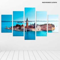 Conjunto de 5 placas Decorativas em MDF 6mm San Giorgio Conjunto de 5 placas Decorativas em MDF 6mm San Giorgio