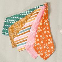 Conjunto de 5 Toalhas de Musselina para Bebê - Algodão Macio e Absorvente