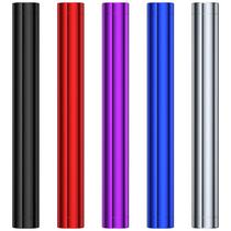 Conjunto de 5 Tubos Metálicos Impermeáveis de Alumínio Urekt Conjunto de 5 Tubos Metálicos Impermeáveis de Alumínio Urekt