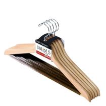 Conjunto de 5 un de Cabides de Madeira para Terno Hudson