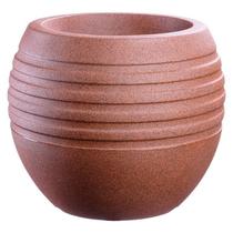 Conjunto de 5 Vasos Decorativo para Plantas Canela 34 Marrom
